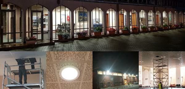 Glasgow Central Mosque replacing lighting with energy saving LED alternative